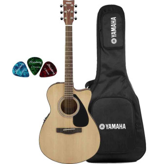 Yamaha FSX80C Semi Acoustic Guitar with Gig Bag