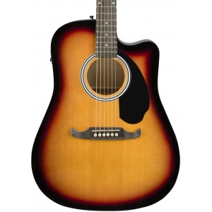 Fender FA-125CE Semi Acoustic Guitar- Sunburst