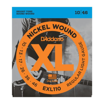 D'Addario EXL110 10-46 Electric Guitar String Set