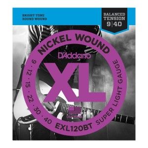 D'Addario EXL120BT 9-40 Electric Guitar String Set