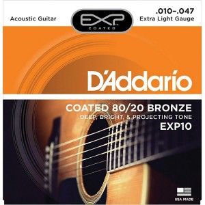 D'Addario EXP10 Acoustic Guitar String-Phosphor Bronze