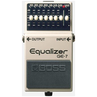 Boss GE-7 Graphic Equalizer Effect Pedal