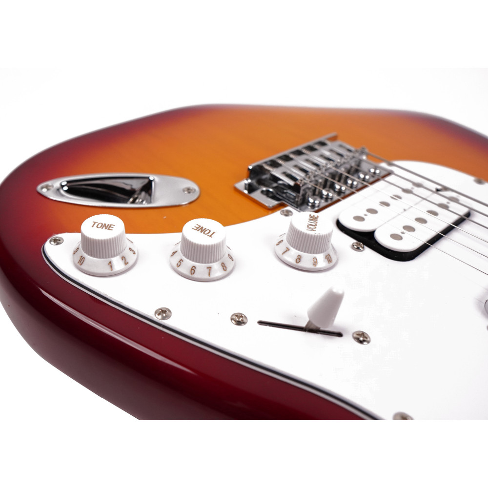 Experience the Power of Music with Magna ST20R Stratway Electric Guitar