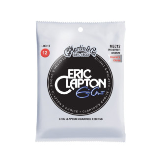 Martin Claptons Choice MEC12 Light Acoustic Guitar Strings