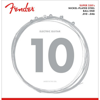 Fender Electric Guitar String Super 250 Nickel Plated .010-.046 250R