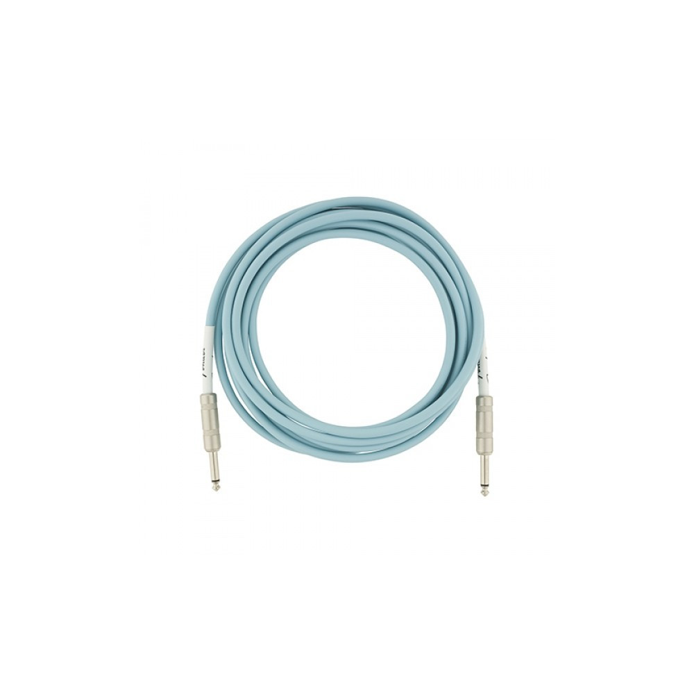 Fender Instrument Cable Original Series - 10ft Daphne Blue | Get the Perfect Sound