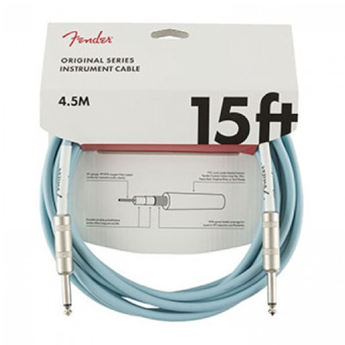 Fender Instrument Cable Original Series 15ft Daphne Blue