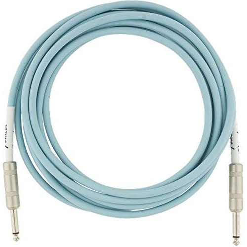 Fender Instrument Cable Original Series 15ft Daphne Blue - Unleash Your Sound