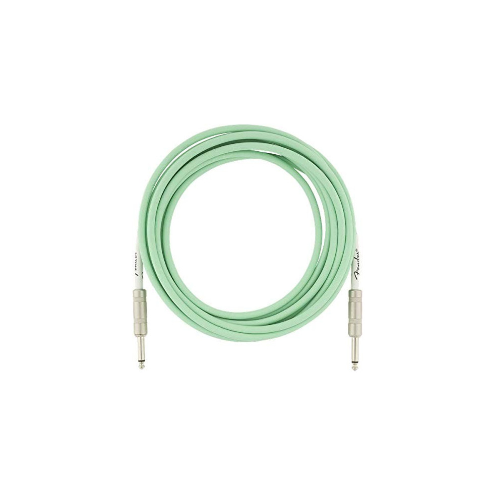 Fender Instrument Cable Original Series 15ft - Surf Green | Get Ready to Rock!