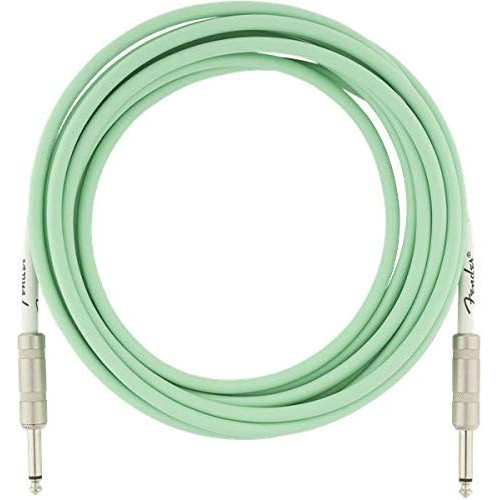 Fender Instrument Cable Original Series 15ft - Surf Green | Get Ready to Rock!