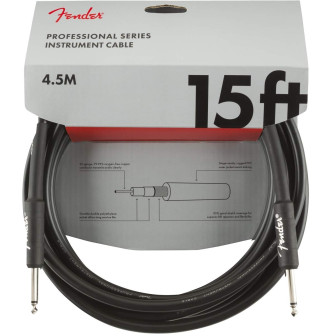 Make Your Music Sing with Fender Instrument Cable Professional Series 15Ft Black