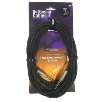 Onstage Hotwire IC20 Instrument Cable 20ft