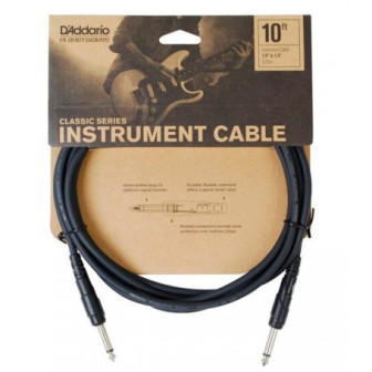 D'Addario Planetwaves PWCGT10 Instrument Cable 10ft