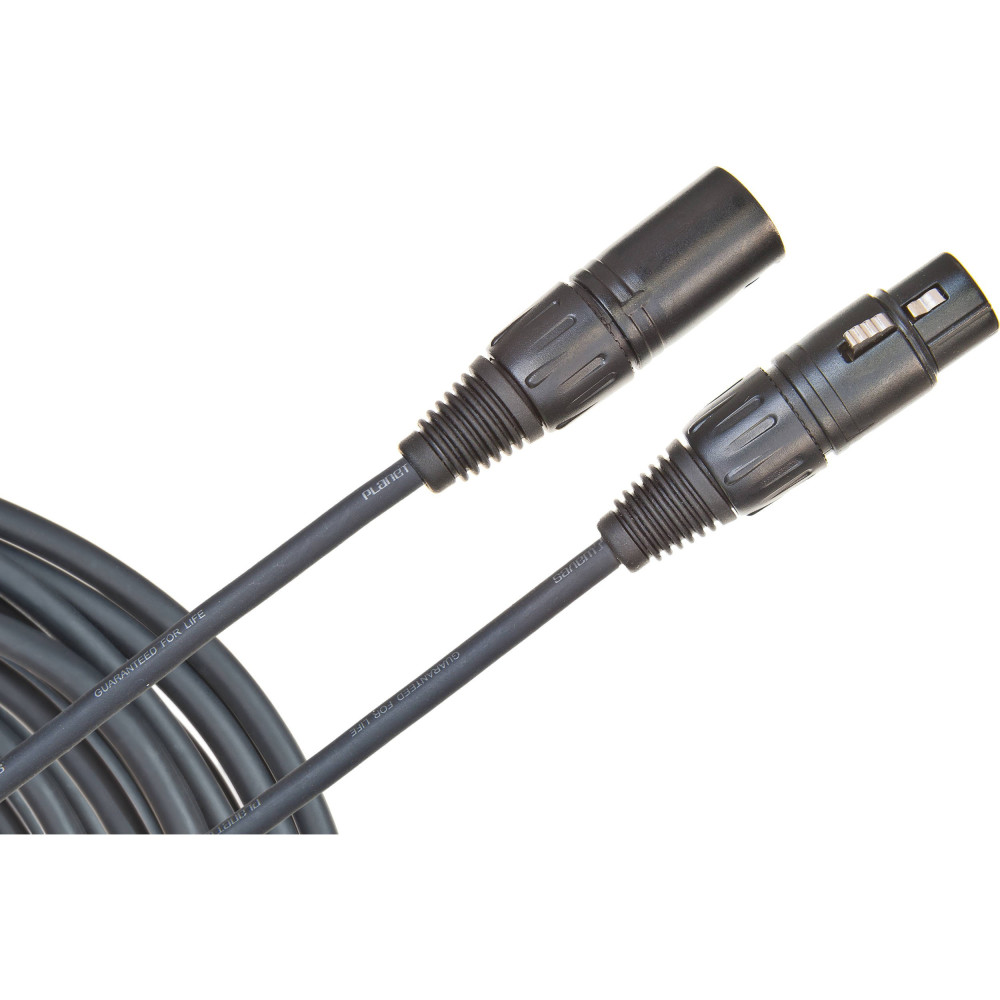 D'Addario Planetwaves PWCMIC25 Microphone Cable - Superior Sound Quality