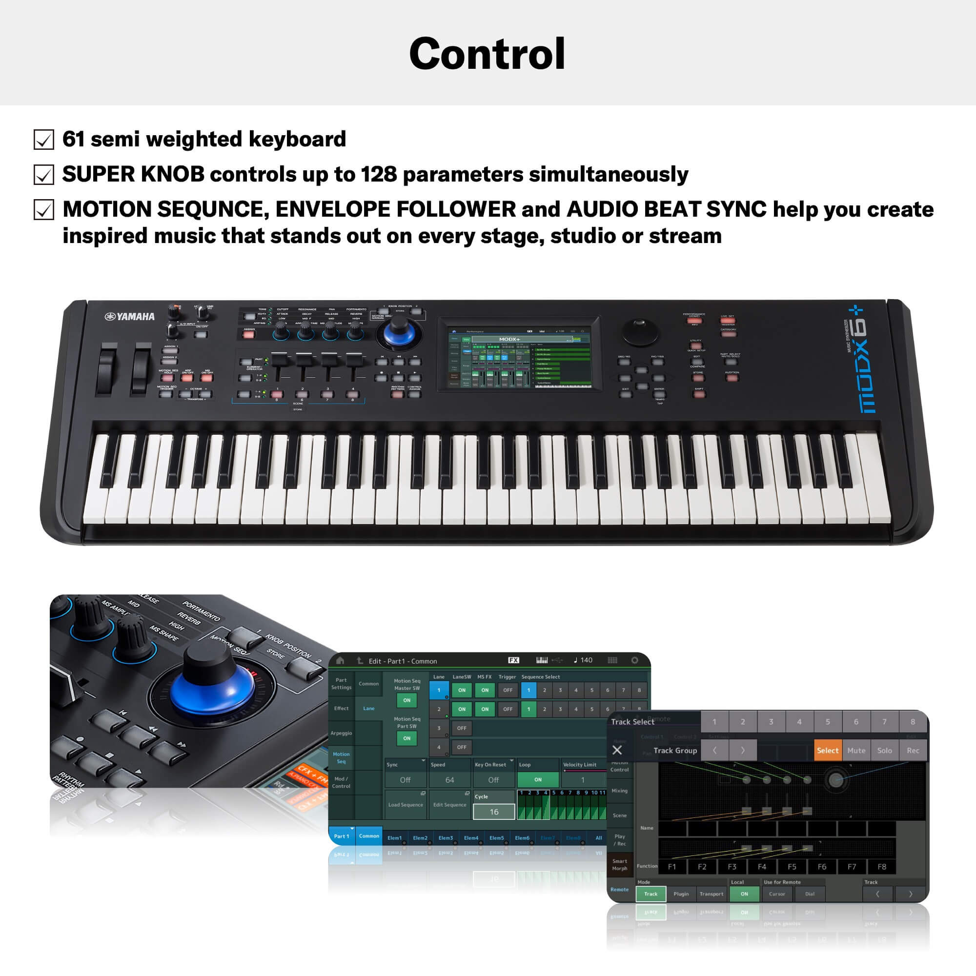 Yamaha MODX6+ 61 Keys Synthesizer Keyboard for Best Price in India