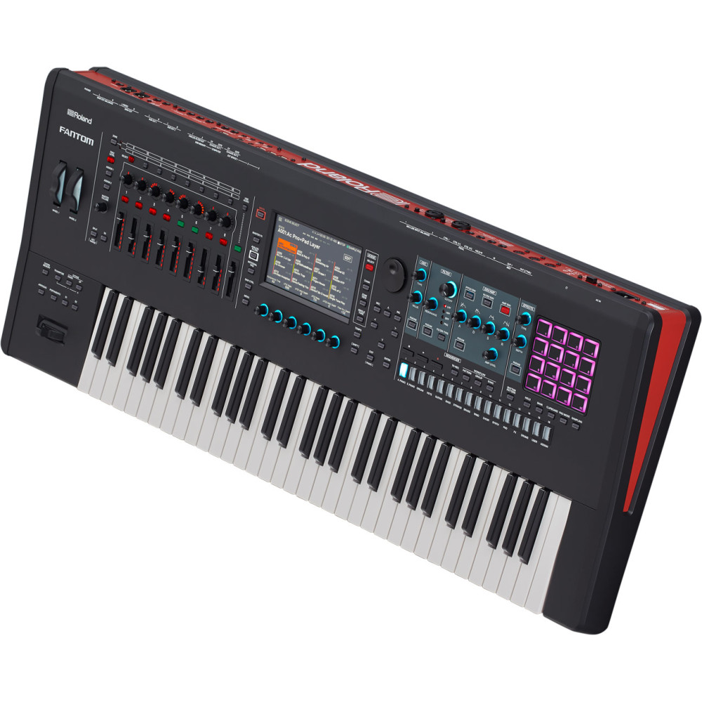 "Unleash Your Musical Creativity with Roland Fantom-6 Workstation Keyboard"