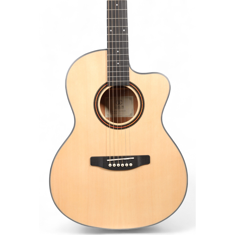 Carlos Marshello CS39C Acoustic Guitar for Best Price in India