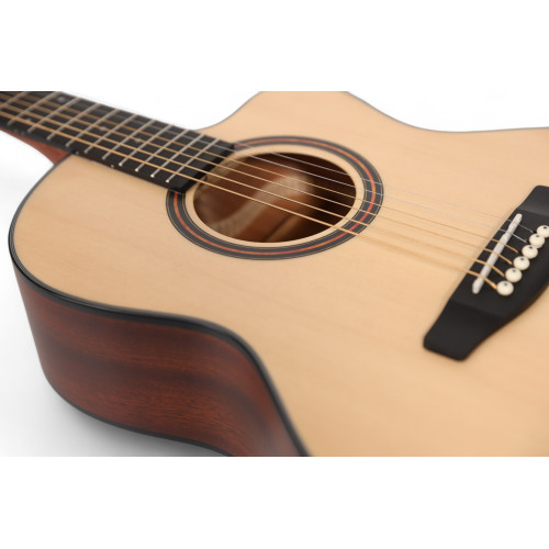 Carlos Marshello CS39C Acoustic Guitar for Best Price in India
