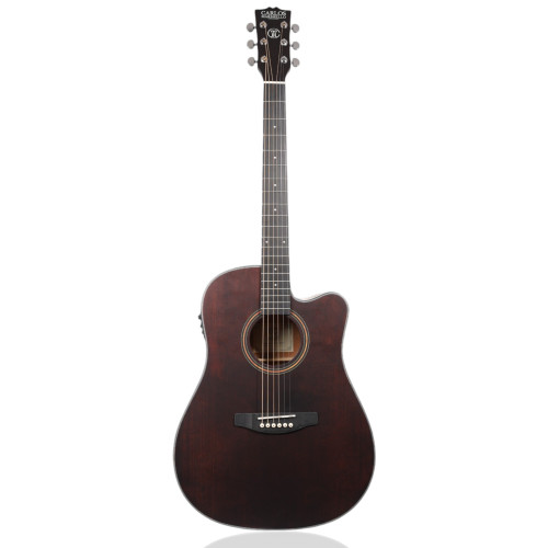 "Carlos Marshello CS41C Acoustic Guitar - Premium Quality Instruments from a Trusted Brand in the Music Industry"