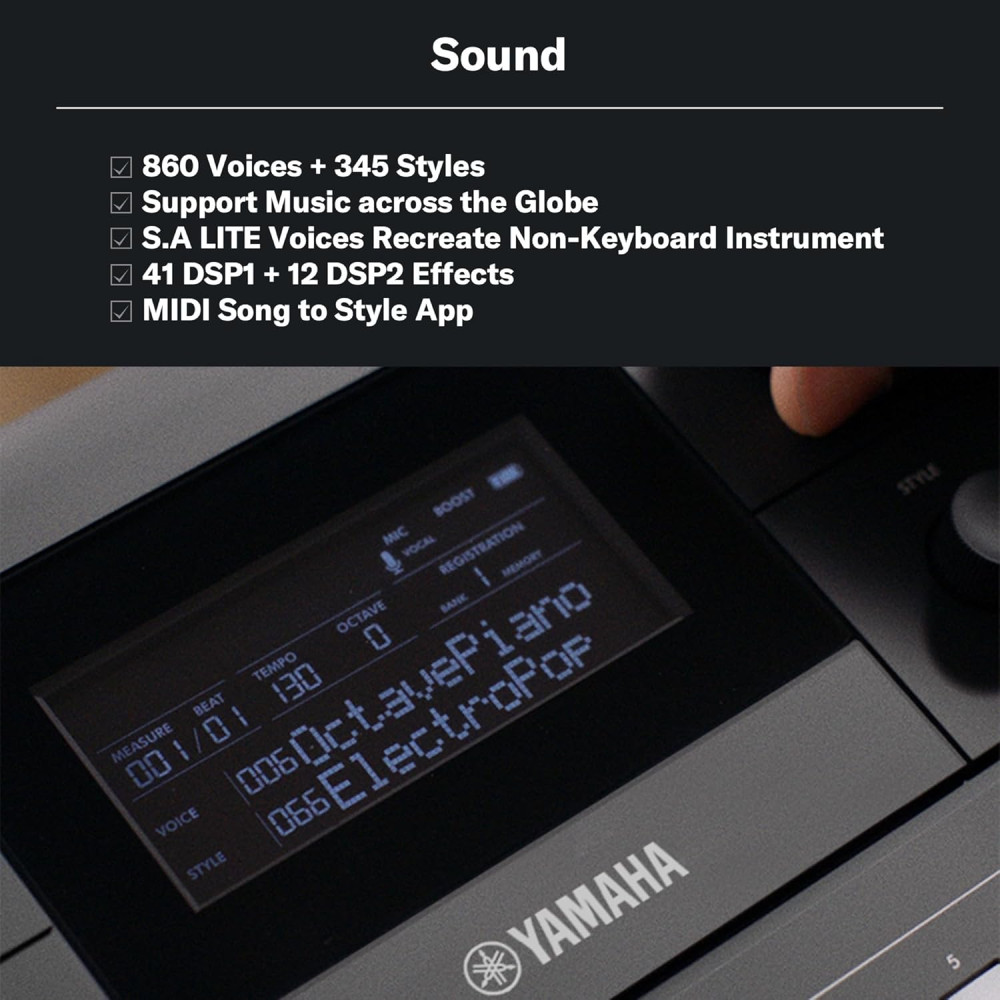 Yamaha PSR-E483 Portable Keyboard