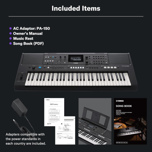 Yamaha PSR-E483 Portable Keyboard