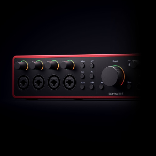 "Focusrite Scarlett 18i16 (Gen 4) Audio Interface - Best in Class Quality | All Products"