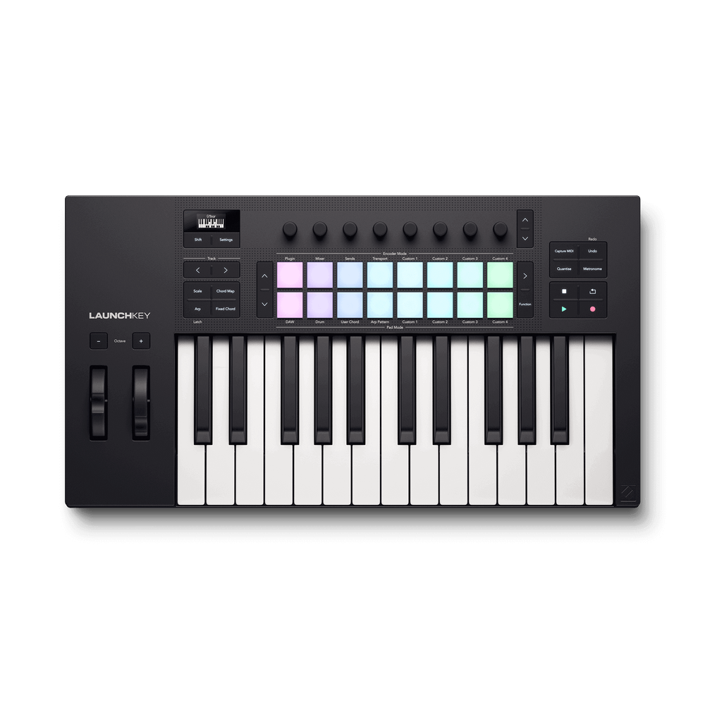 "Novation Launchkey 25 MK4 Midi Controller - Top Midi Keyboards for Music Production"