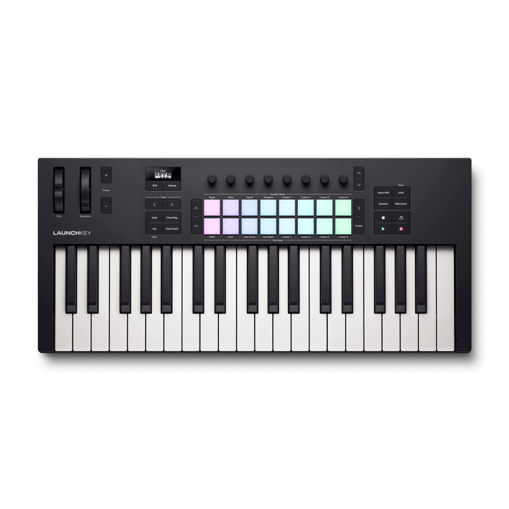 "Novation Launchkey 37 MK4 Midi Controller: Best Midi Keyboards for Music Production"