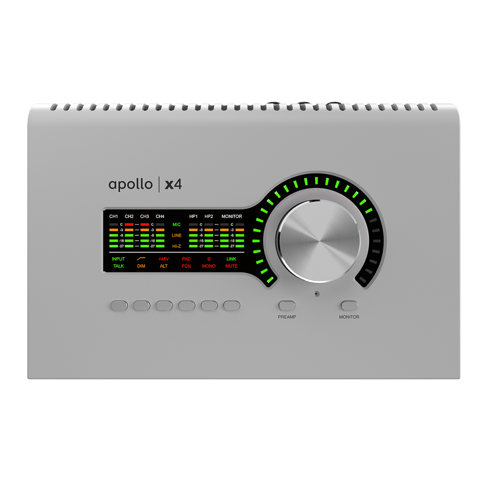 "Universal Audio Apollo X4 Gen 2 (Essentials) - TB3 Audio Interface | Top Quality Sound"