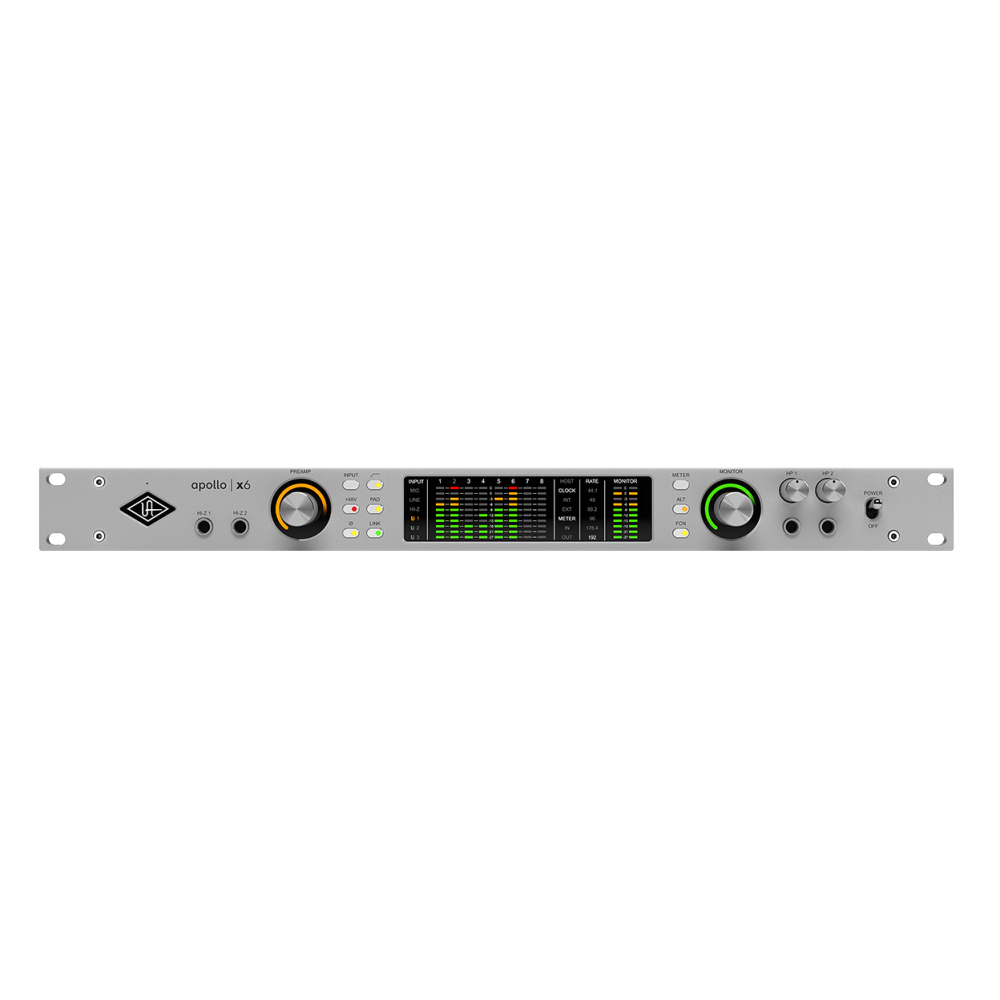 "Universal Audio Apollo X6 Gen 2 (Essentials) - Top Audio Interface for Producers"