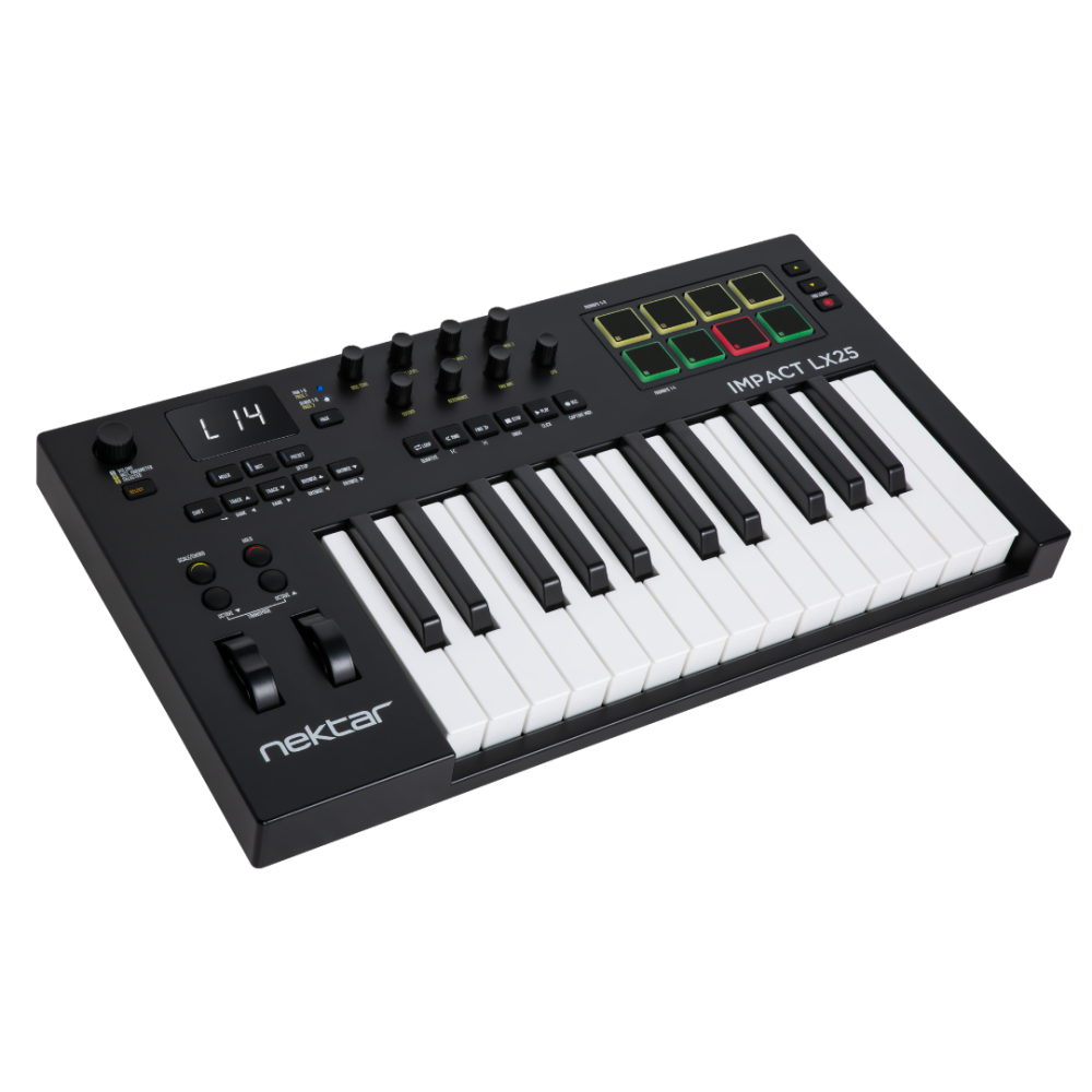 Nektar Impact LX-25+ USB Midi Controller Keyboard