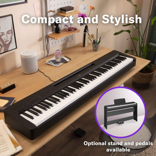 Yamaha P-145BT 88-Keys Portable Digital Piano with Bluetooth | Top-Rated Model | Shop Now