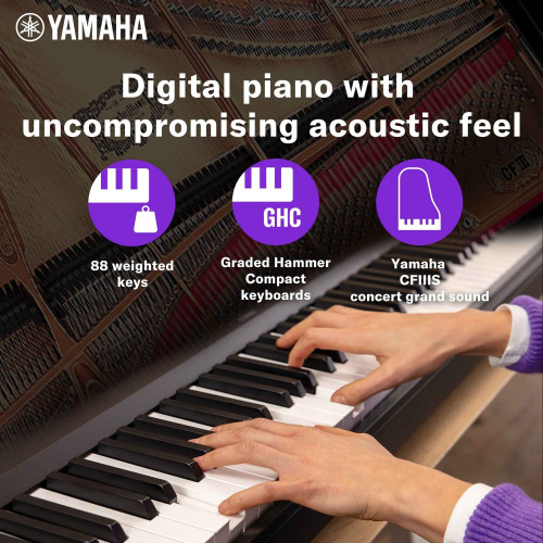 Yamaha P-145BT 88-Keys Portable Digital Piano with Bluetooth | Top-Rated Model | Shop Now