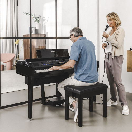 Yamaha CVP-909PE Clavinova Digital Piano - Polished Ebony | Best Digital Pianos