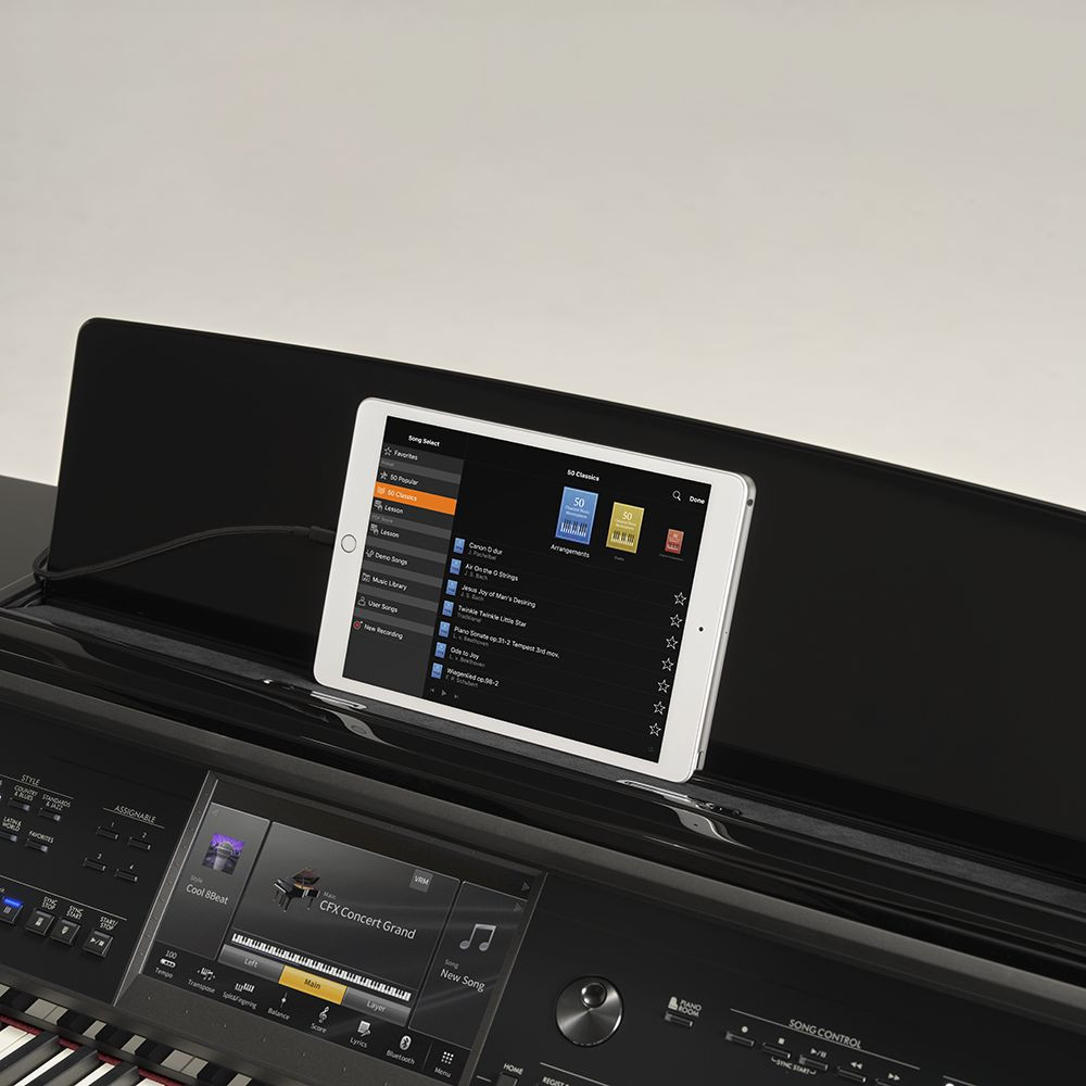 Yamaha CVP-909PE Clavinova Digital Piano - Polished Ebony | Best Digital Pianos