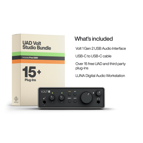 "Universal Audio Volt 1 (Gen 2) USB Audio Interface | Top Audio Interfaces"