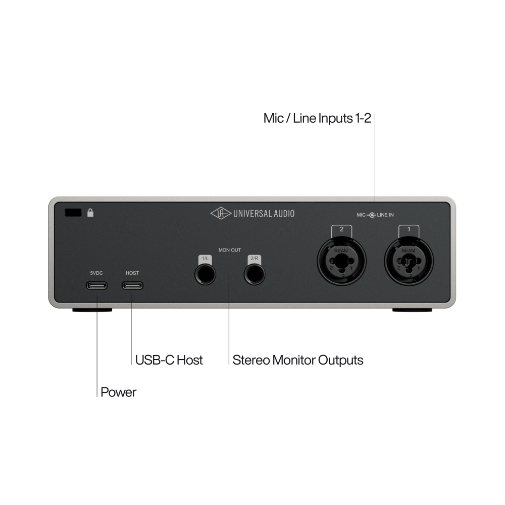 "Universal Audio Volt 2 (Gen 2) USB Audio Interface | Top Audio Interfaces"