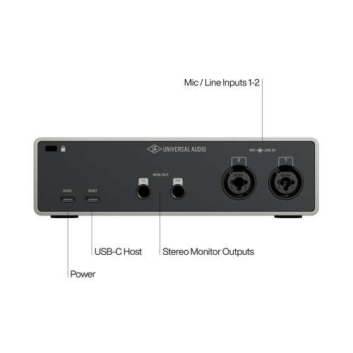 "Universal Audio Volt 2 (Gen 2) USB Audio Interface | Top Audio Interfaces"