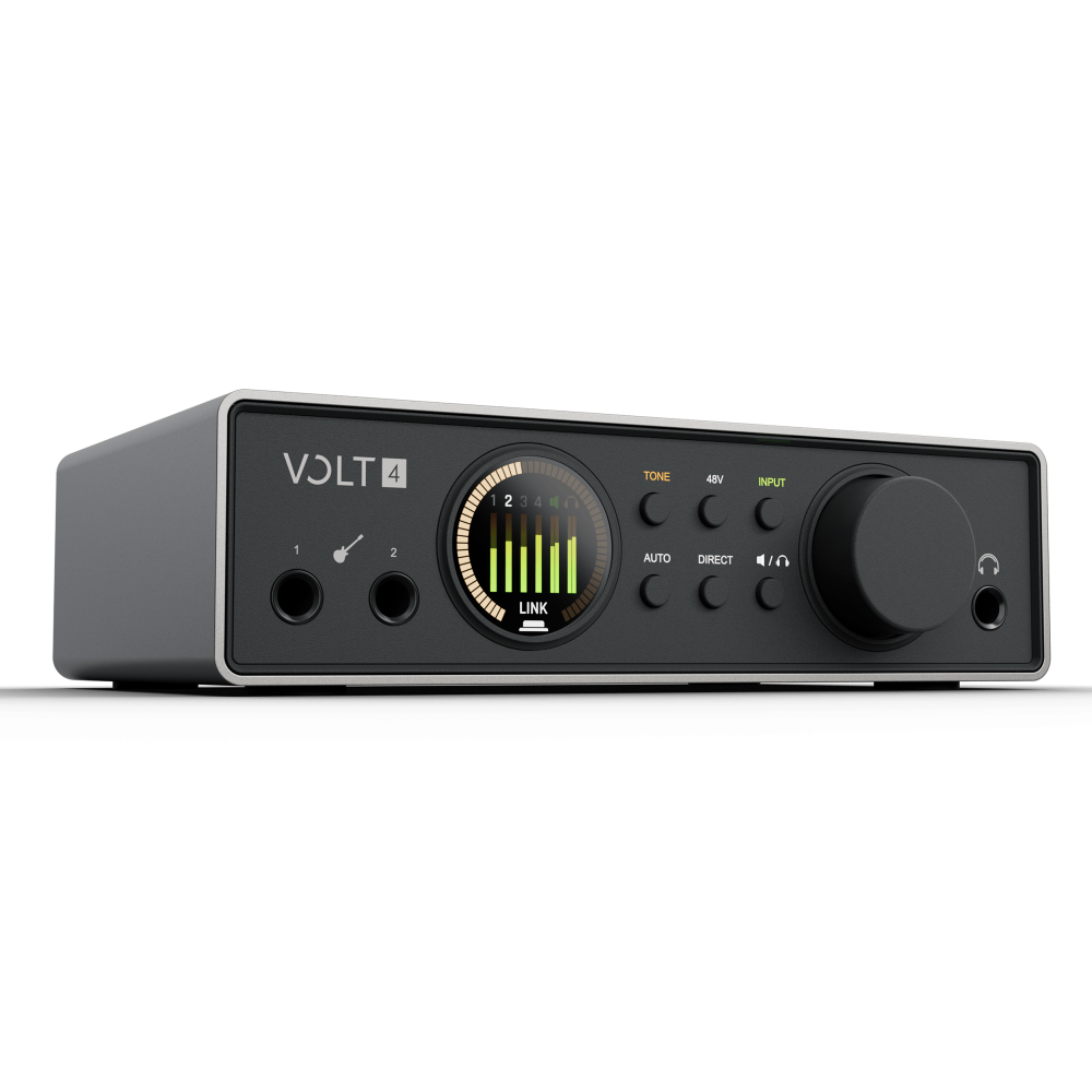 "Universal Audio Volt 4 (Gen 2) USB Audio Interface - Top Audio Interfaces"