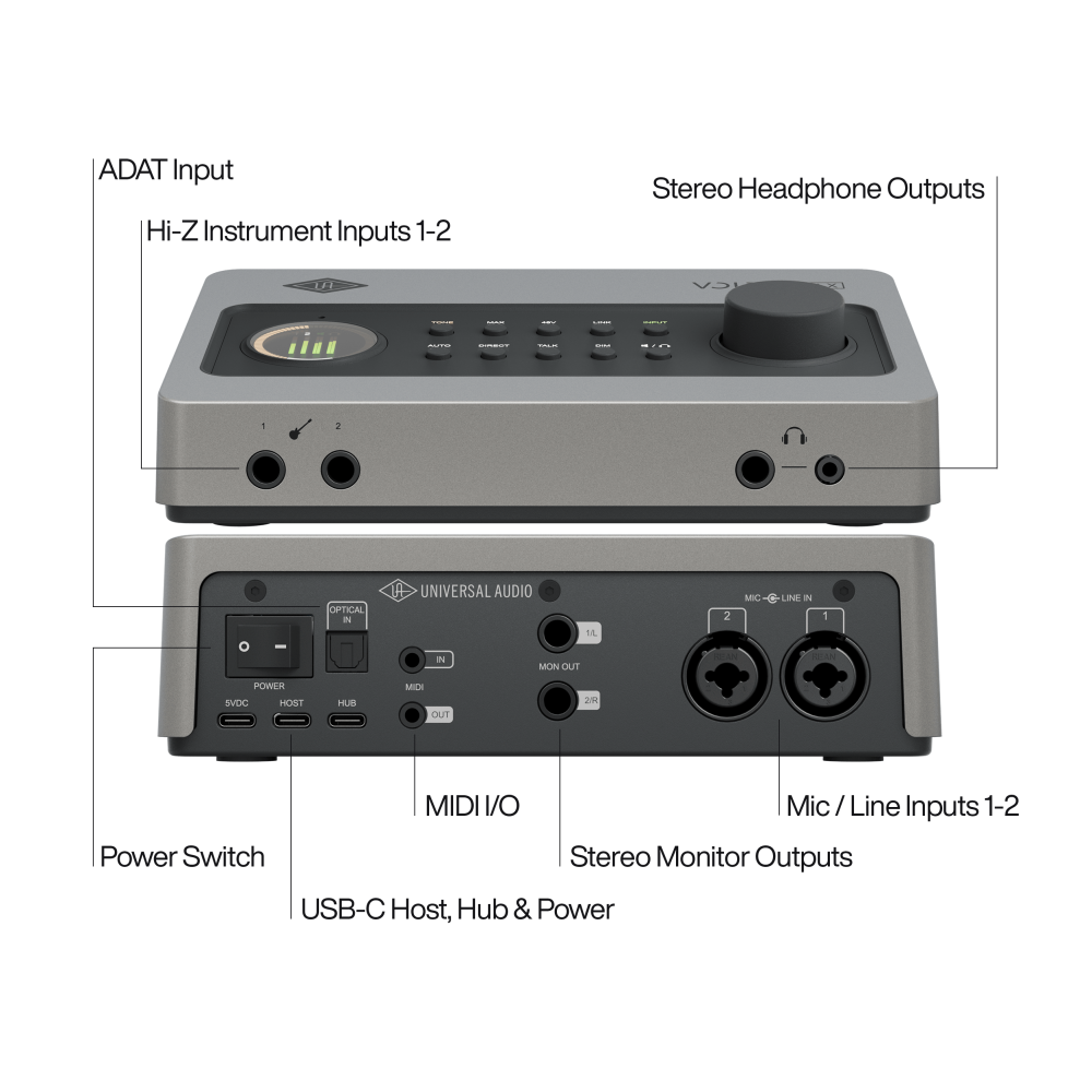 "Universal Audio Volt 2 Max USB Audio Interface - Top Audio Interfaces"