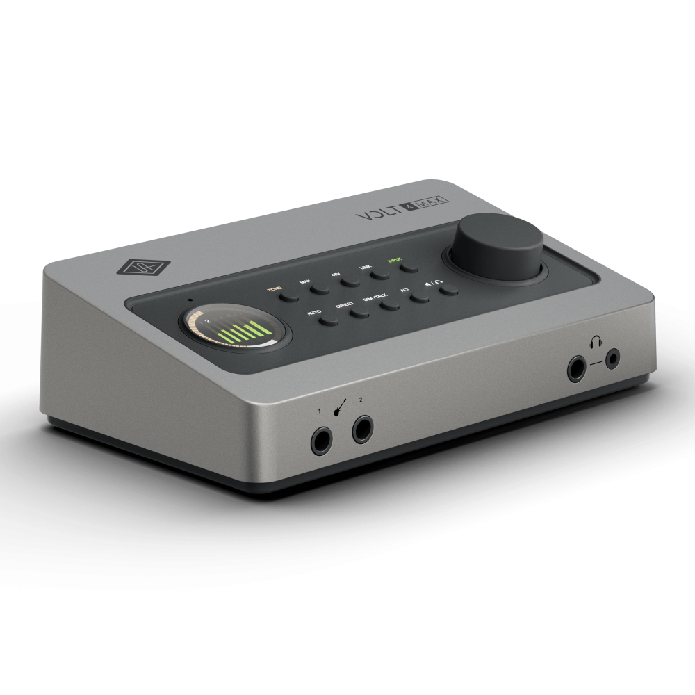 "Universal Audio Volt 4 Max USB Audio Interface - Best Audio Interfaces for Pro Sound Quality"