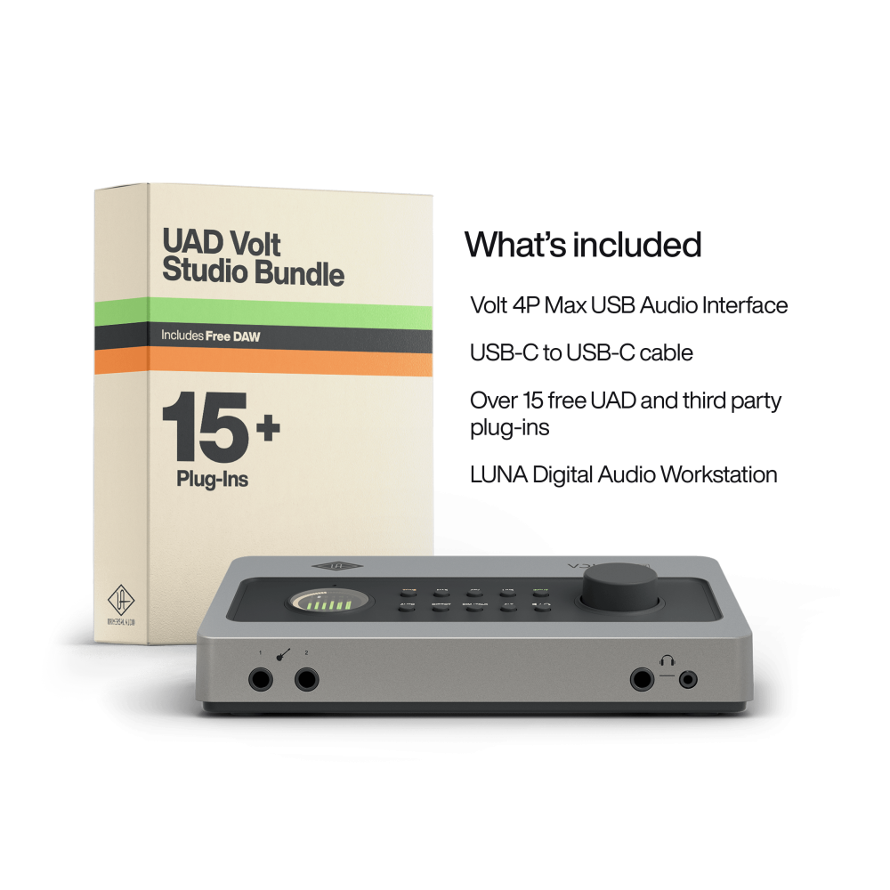 "Universal Audio Volt 4P Max USB Audio Interface - Top Quality Sound Solution"