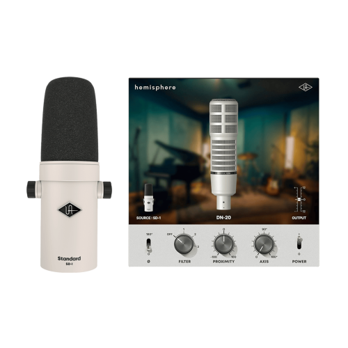 Universal Audio SD-1 Dynamic Microphone with Hemisphere Modeling