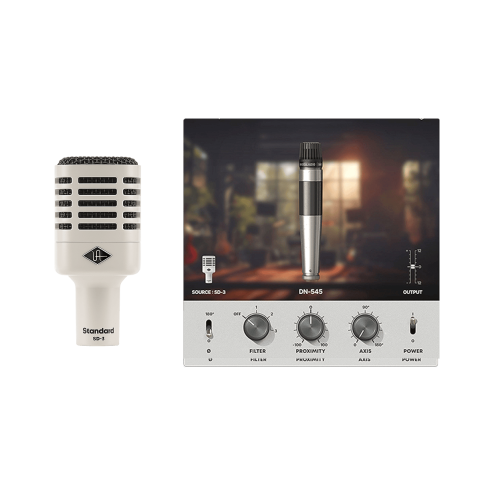 "Universal Audio SD-3 Dynamic Microphone 3-Pack with Hemisphere Modeling - Top Quality Audio Gear"