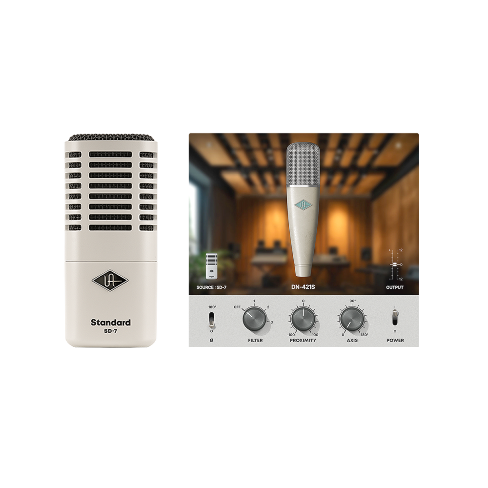 Universal Audio SD-7 Dynamic Microphone with Hemisphere Modeling