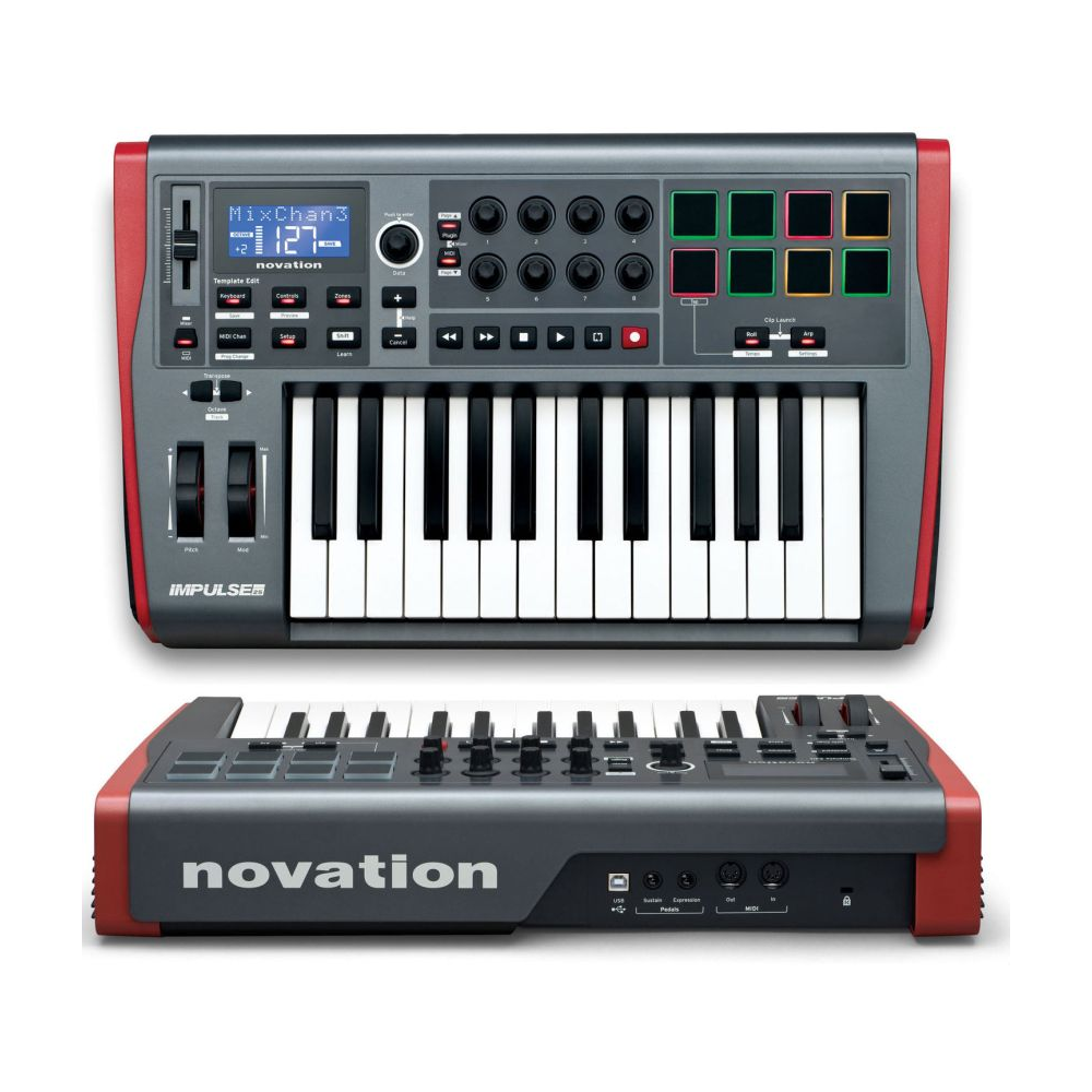 Novation Impulse 25 USB Midi Controller