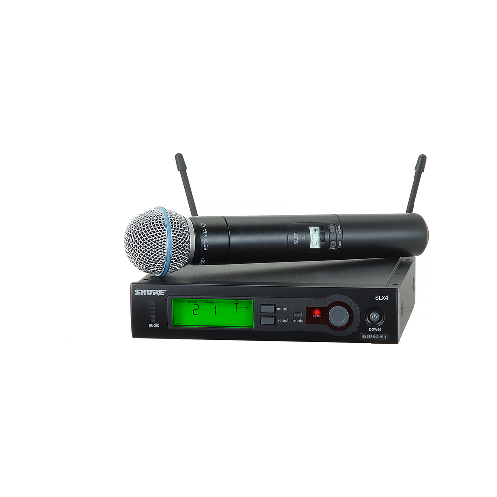 Shure SLX24/BETA58 Handheld Wireless System