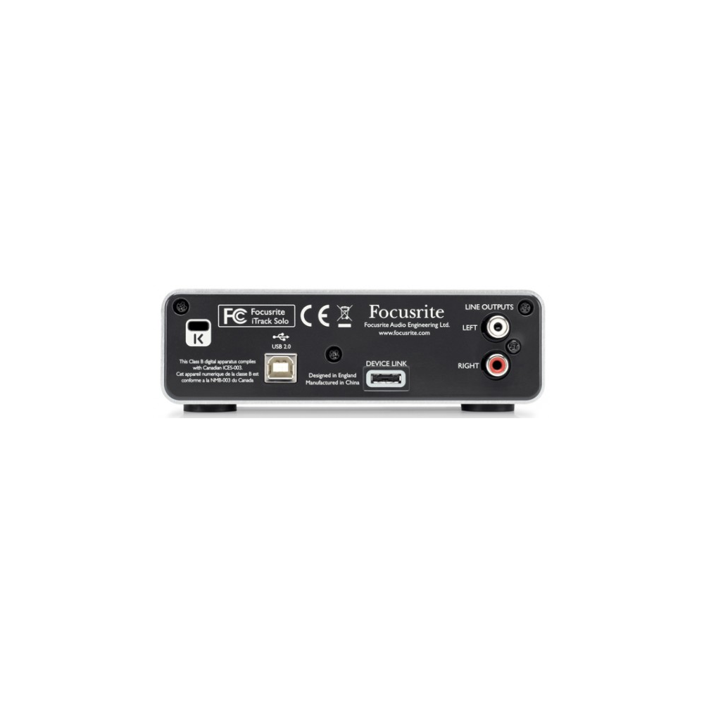 Focusrite iTrack Solo USB Audio Interface