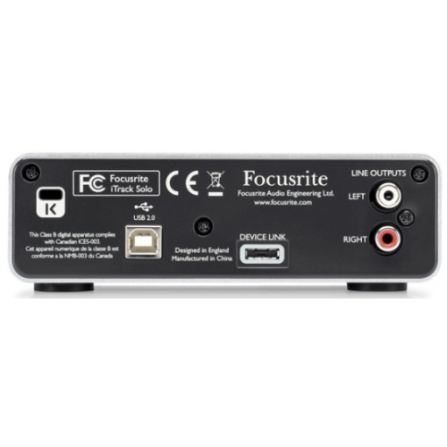 Focusrite iTrack Solo USB Audio Interface