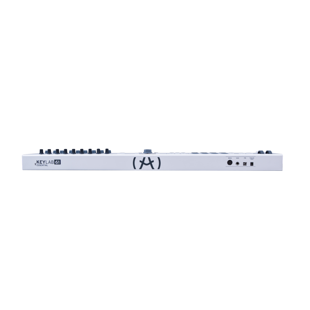 Arturia Keylab Essential 61 Keys Midi Controller - White